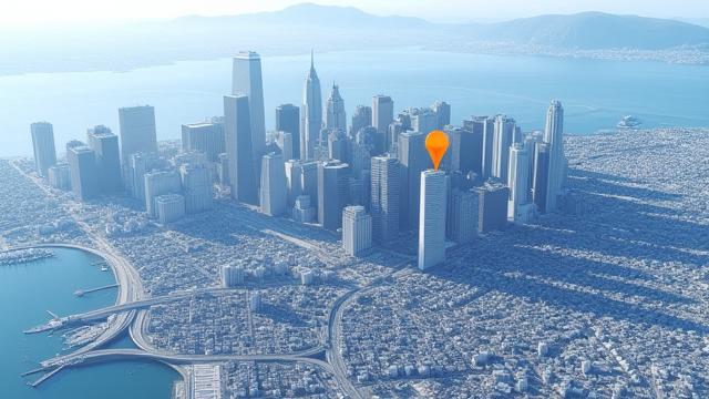 Map showing the location of Hourglass Hacks in San Francisco.